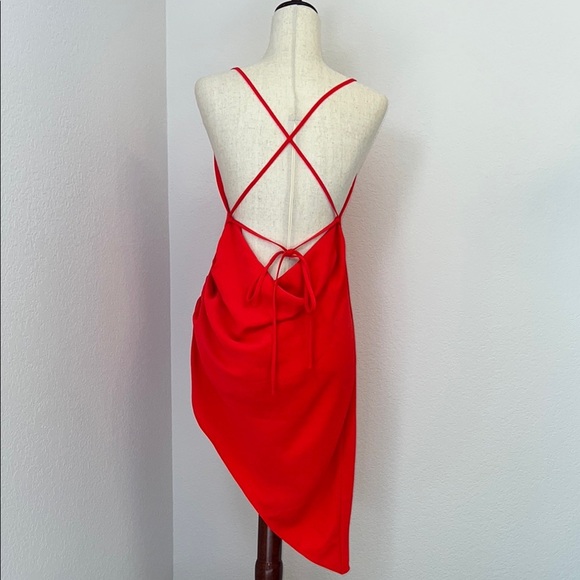 Amanda‎ Uprichard Elegant red Sleeveless Dress - Picture 4 of 11